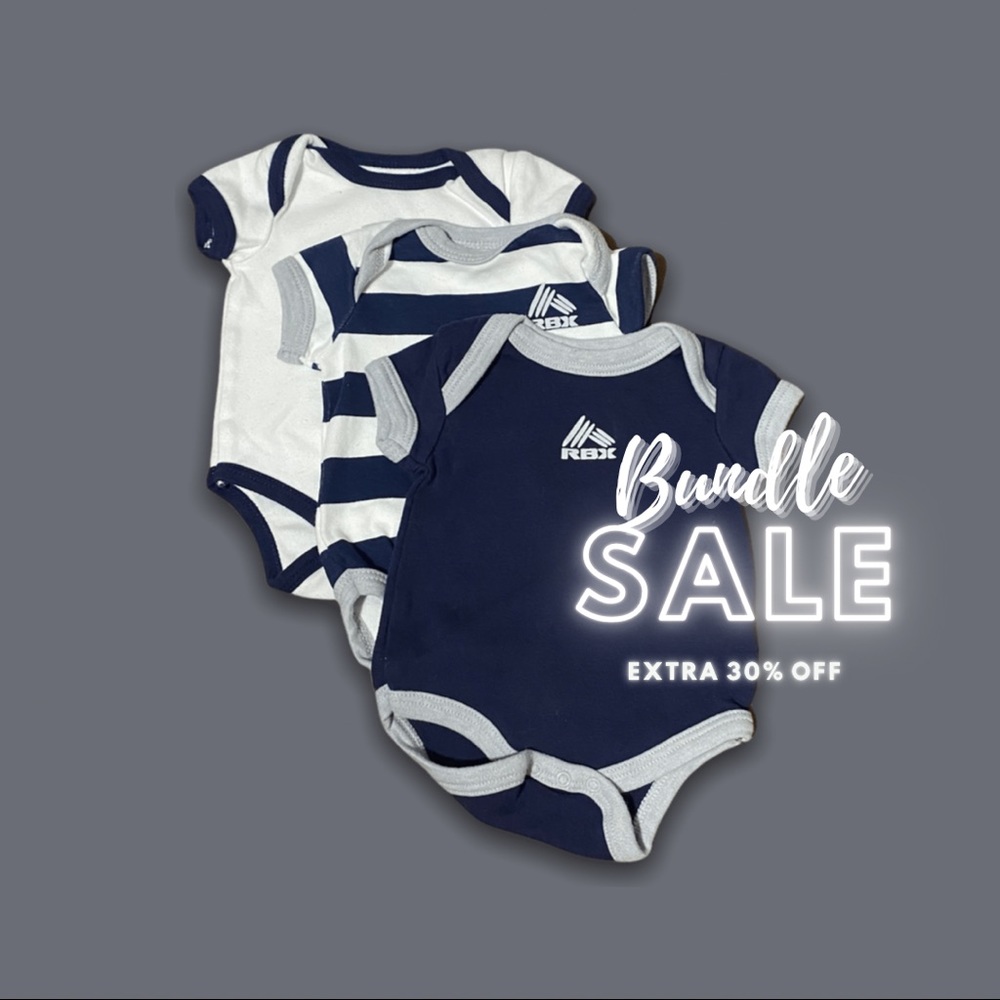 Set of 3 RBX Tops | 0-3 Month | Baby Infant